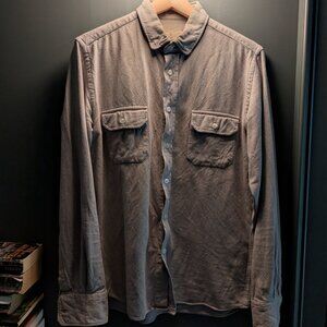 La Paz Oxford Cloth Hidden Button Down